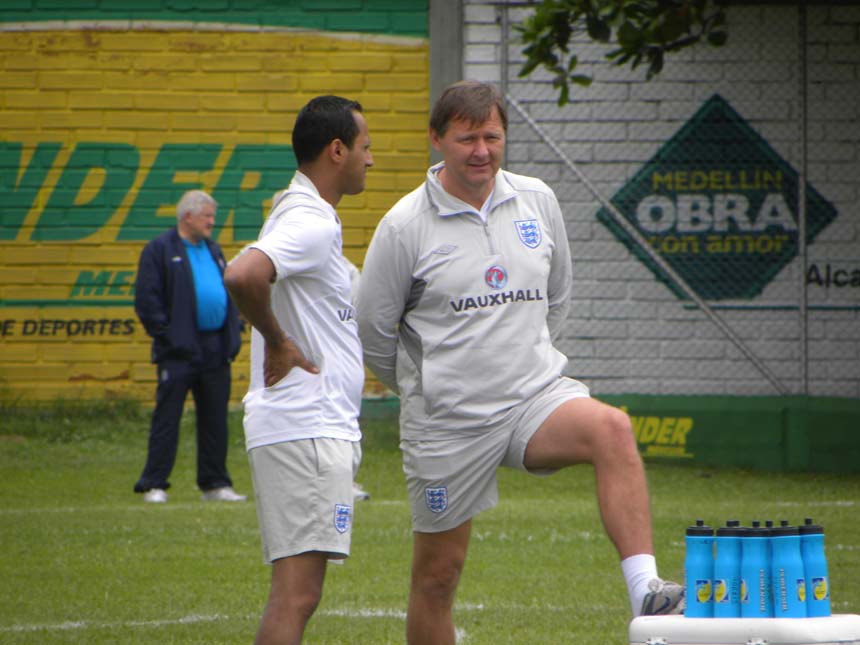 Gary Lewin and doctor Ritan Mehta.